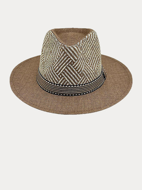 Airy Mesh Perforated Panama Fedora