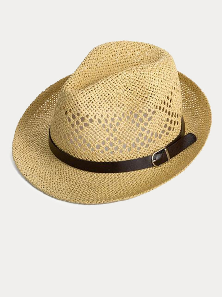 The Classic Handwoven Straw Fedora