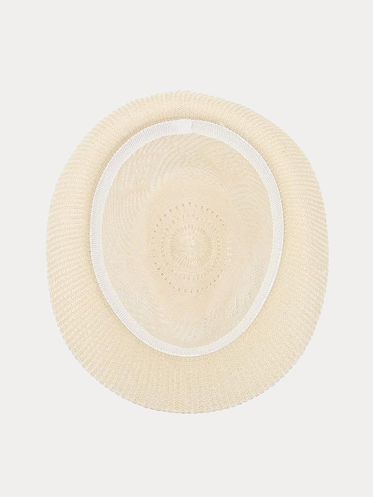 Vintage Upturned Brim Summer Trilby