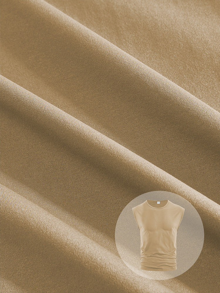 Men's Minimalist Drop Shoulder Sleeveless Tee