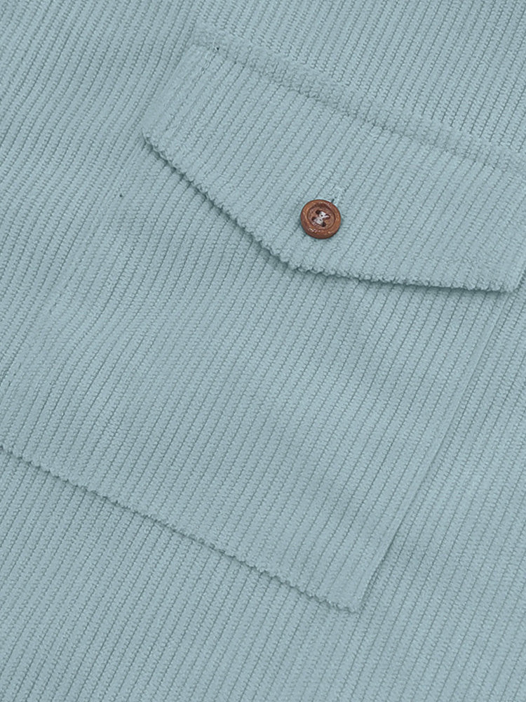 Men's Relaxed Ribbed Knit Short Sleeve Shirt