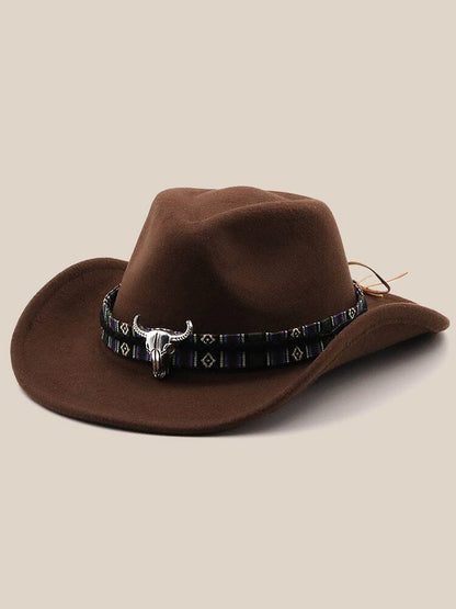 Classic 100% Wool Cowboy Hat
