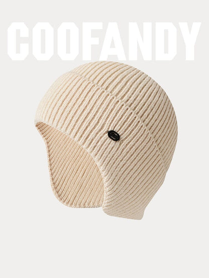 Windproof Ear Protection Knit Beanie