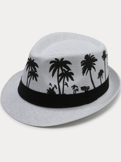 Summer Breezy Woven Beach Hat