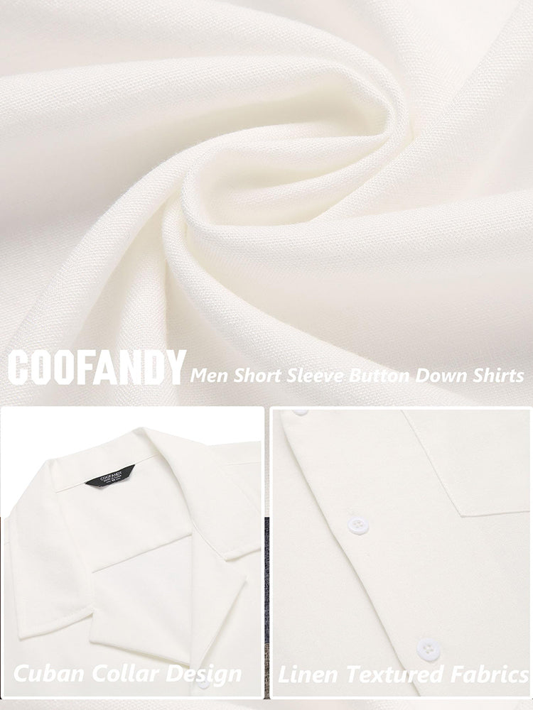 Casual Classic Short Sleeve Shirt with Pocket (US Only)