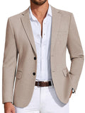 Business Casual Two Buttons Suit Jacket Blazer (US Only)