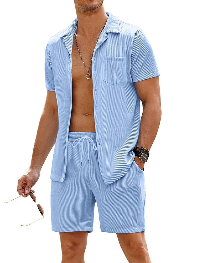 Casual 2 Pieces Beach Outfits Set (US Only)