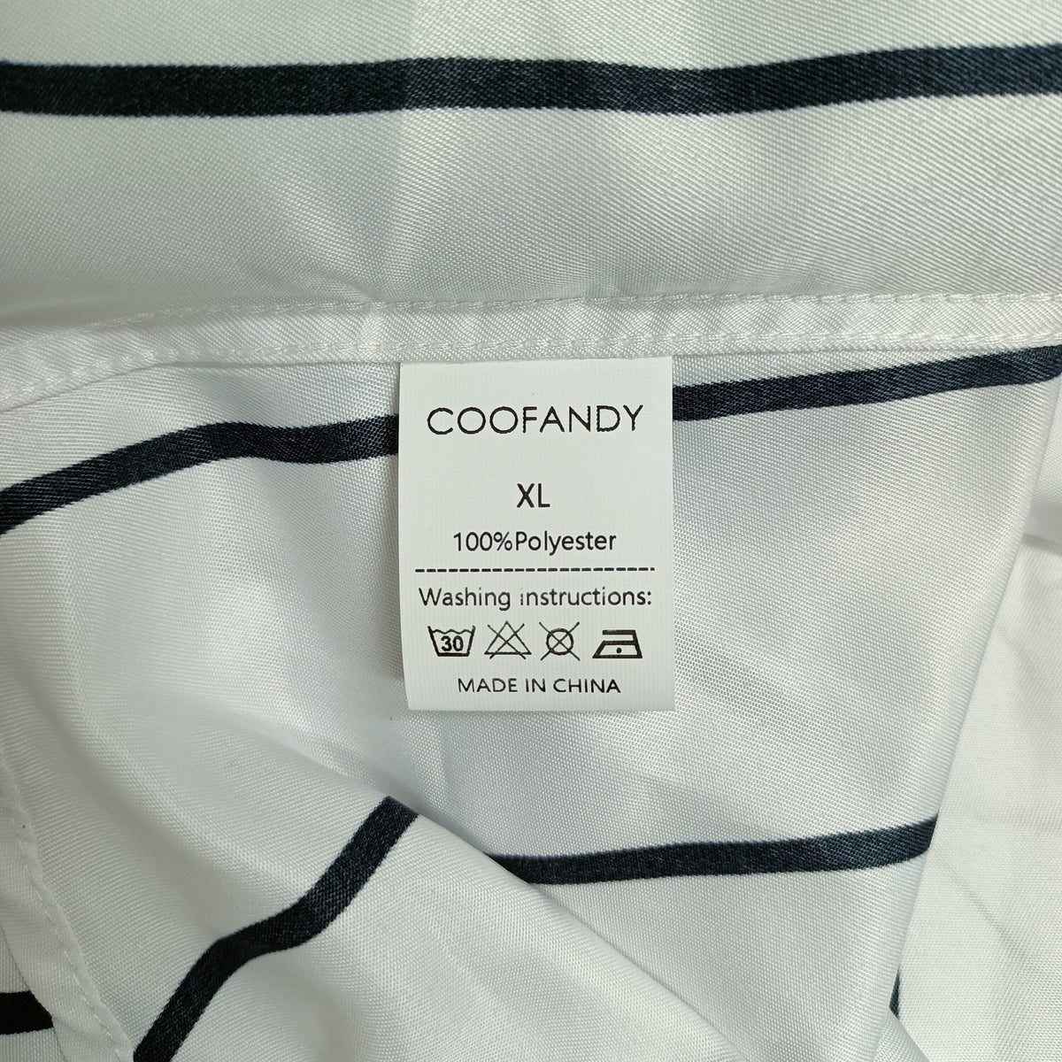 Coofandy Simple Striped Shirt