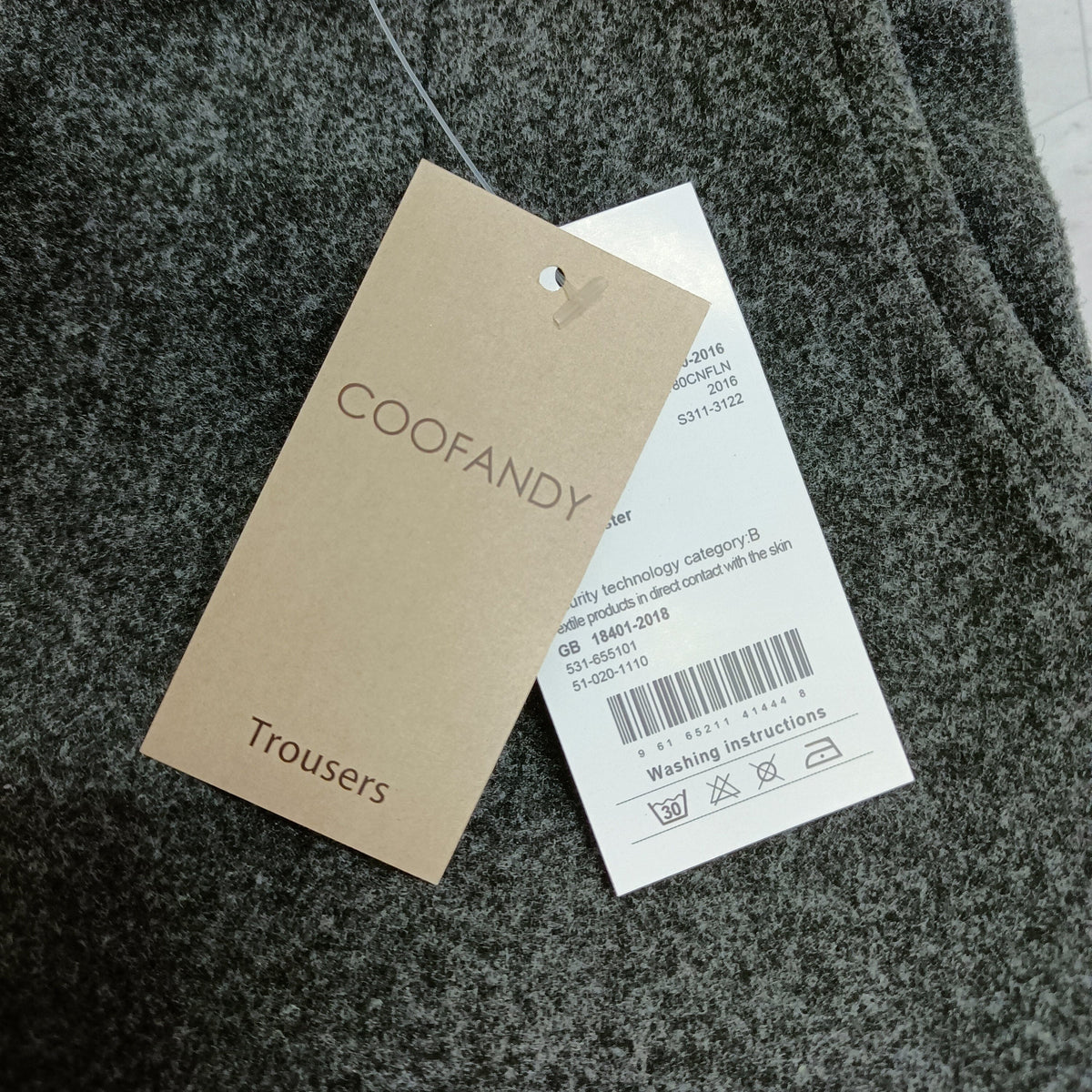 Coofandy Casual Straight Leg Pants